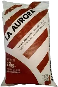 Sal para ablandador La Aurora 25 kg — Bolsa de 25 kg