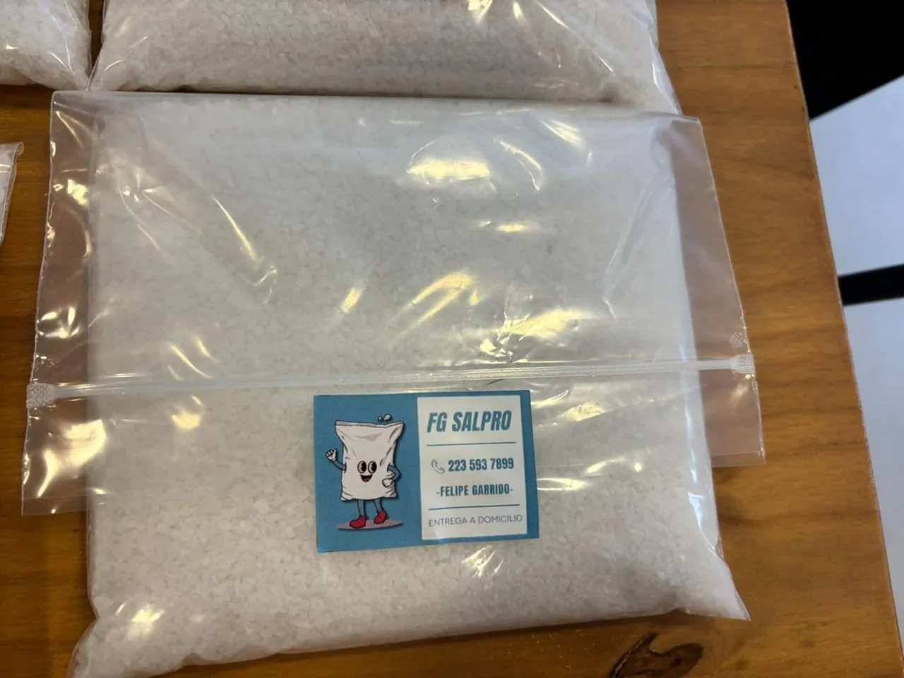 Sal para lavavajillas — Bolsa de 1 kg